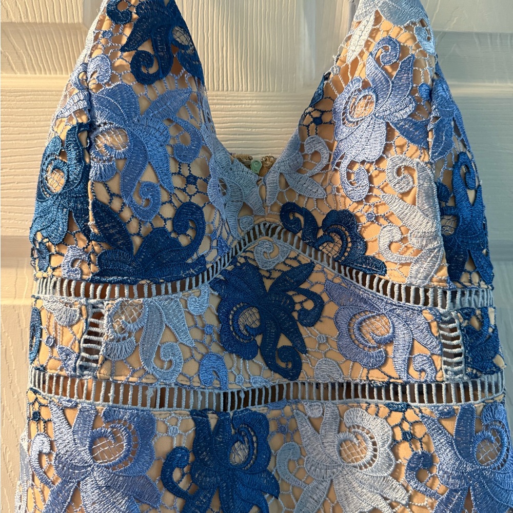 Lulu's Blue Dress - Picture 3 of 5
